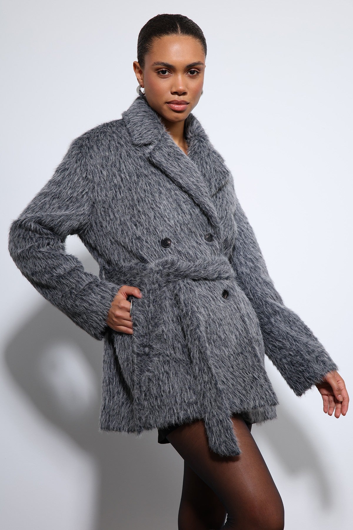 Antioch Short Faux Fur Coat