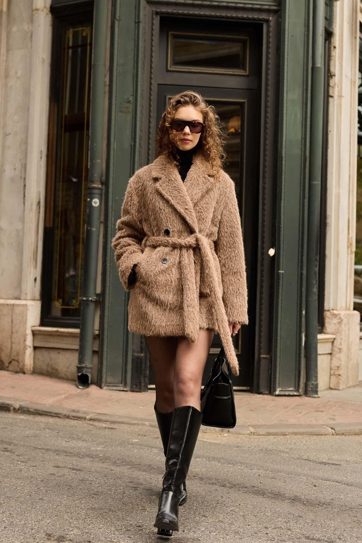 Antioch Short Faux Fur Coat