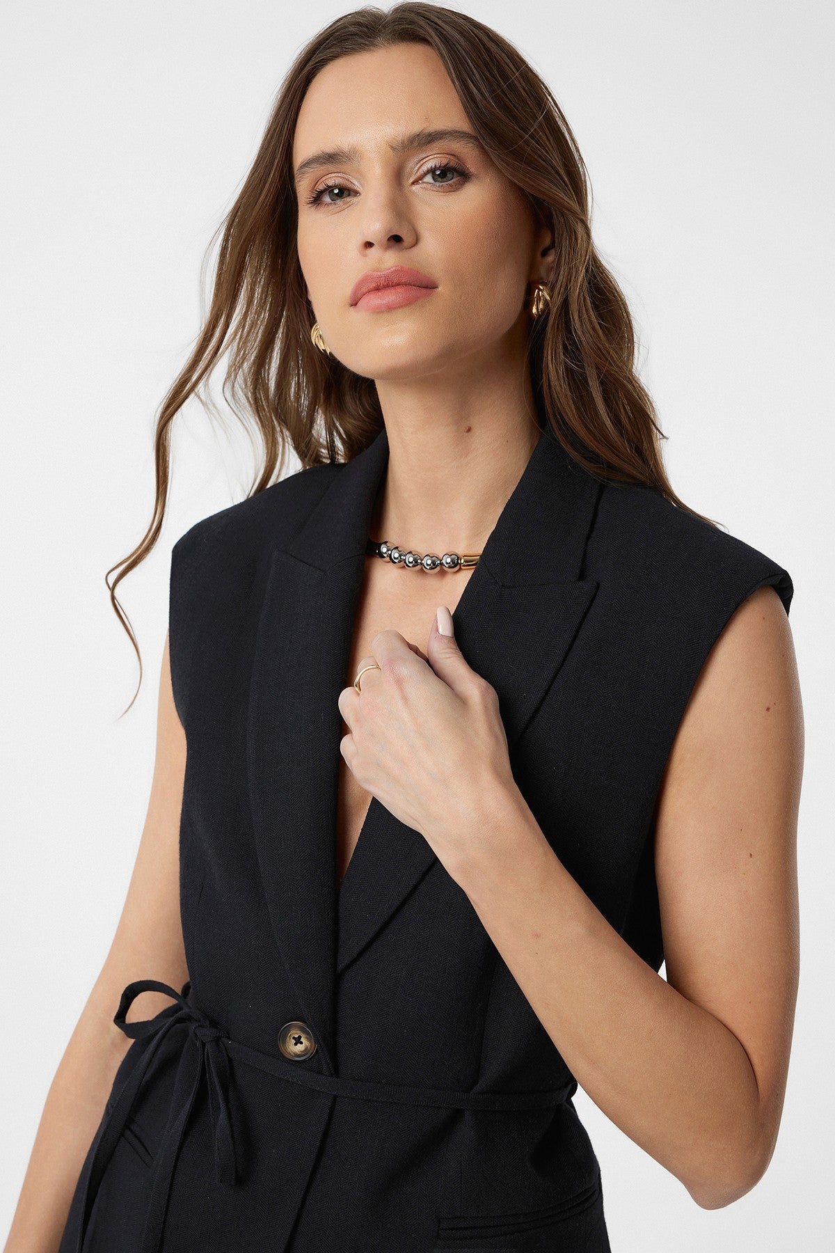 Antioch Women's Belted Vest