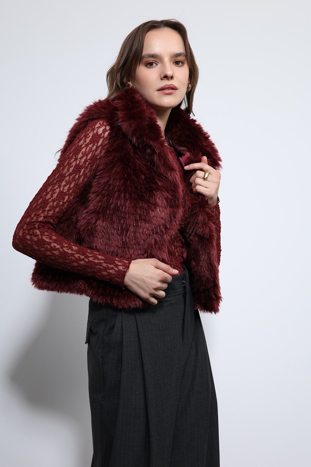 Antioch Plush-Look Vest