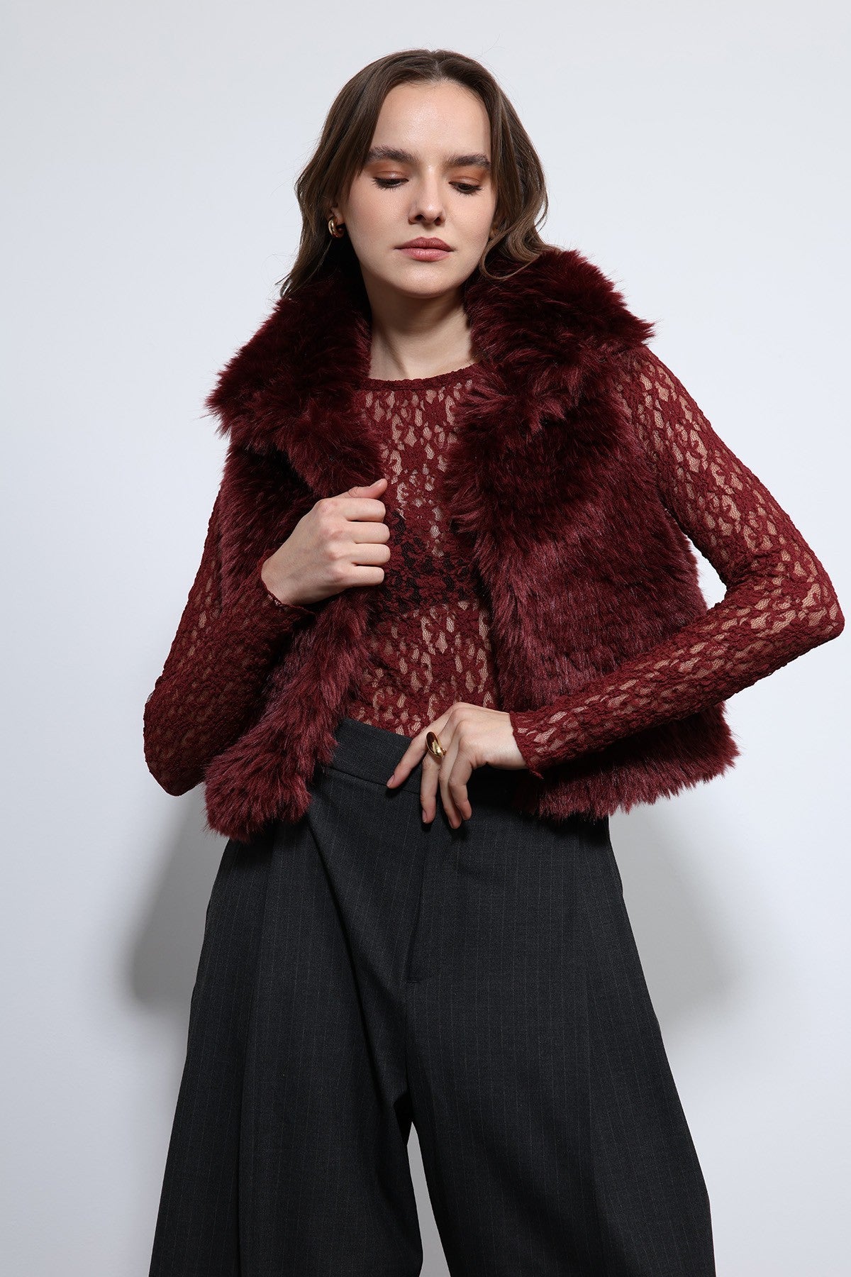 Antioch Plush-Look Vest