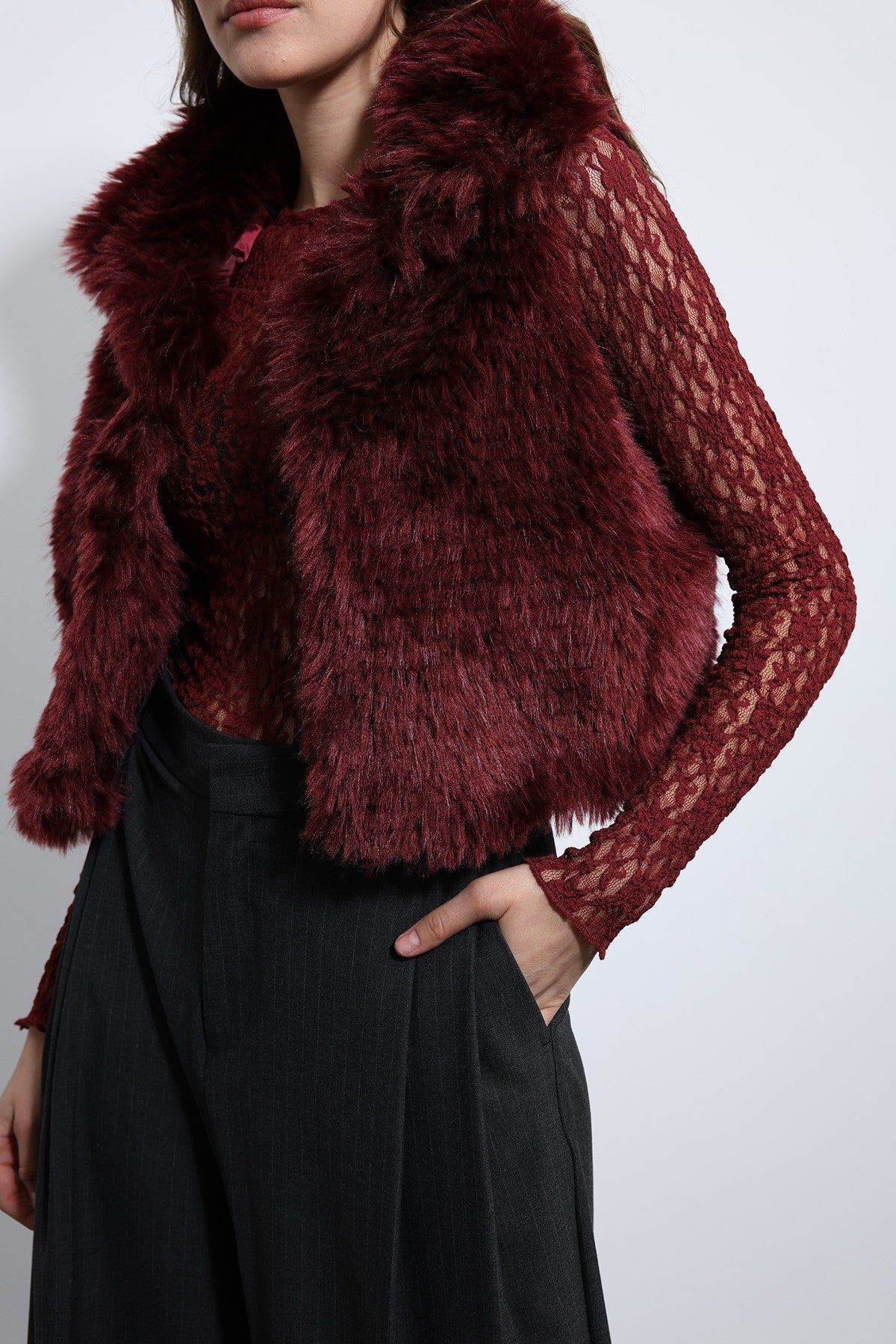 Antioch Plush-Look Vest