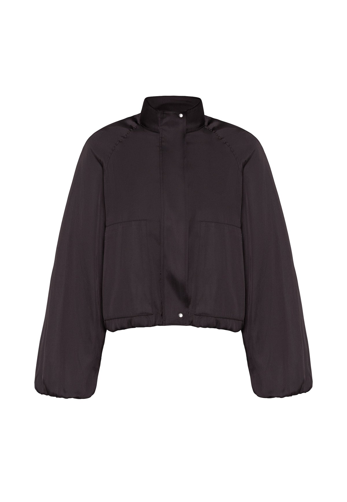 Antioch Stand-Up Collar Slim-Fit Women's Bomber Jacket