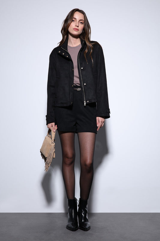 Antioch Suede Bomber Jacket