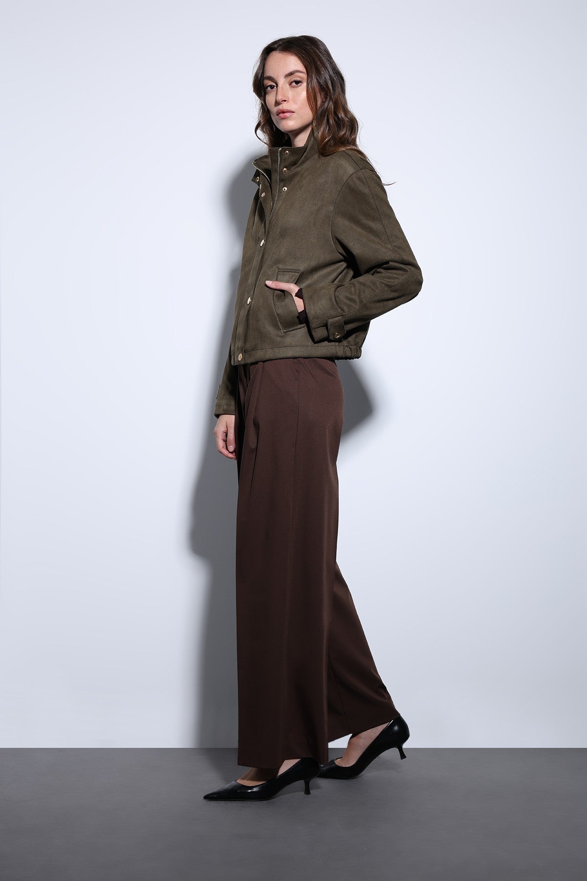 Antioch Suede Bomber Jacket