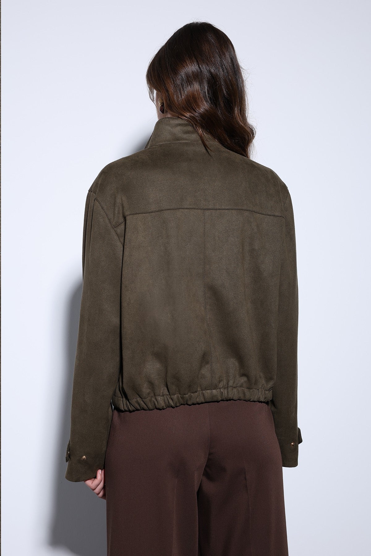 Antioch Suede Bomber Jacket