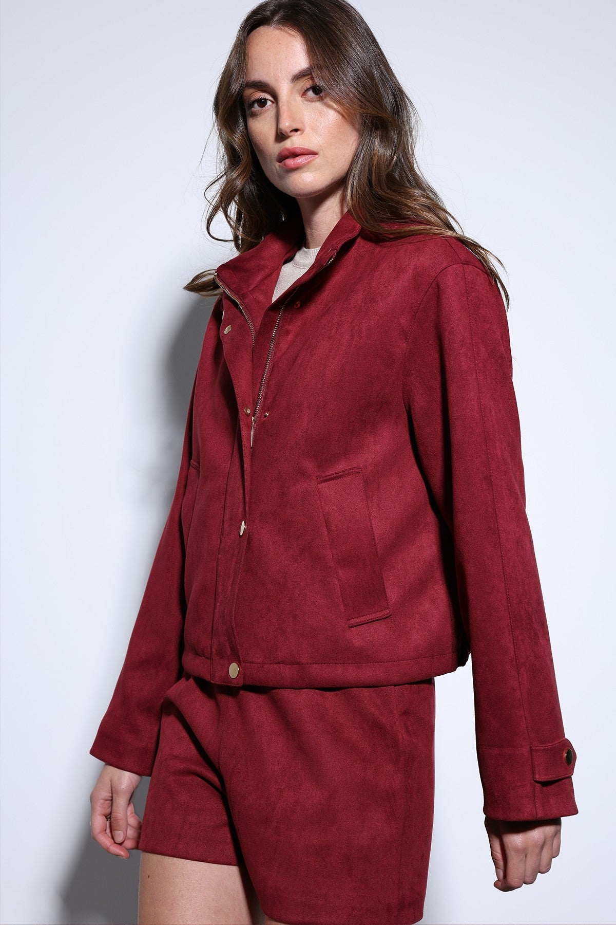 Antioch Suede Bomber Jacket