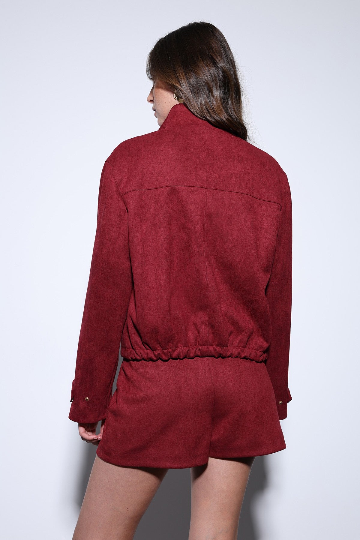 Antioch Suede Bomber Jacket