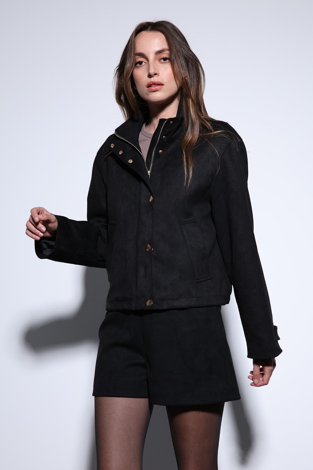 Antioch Suede Bomber Jacket