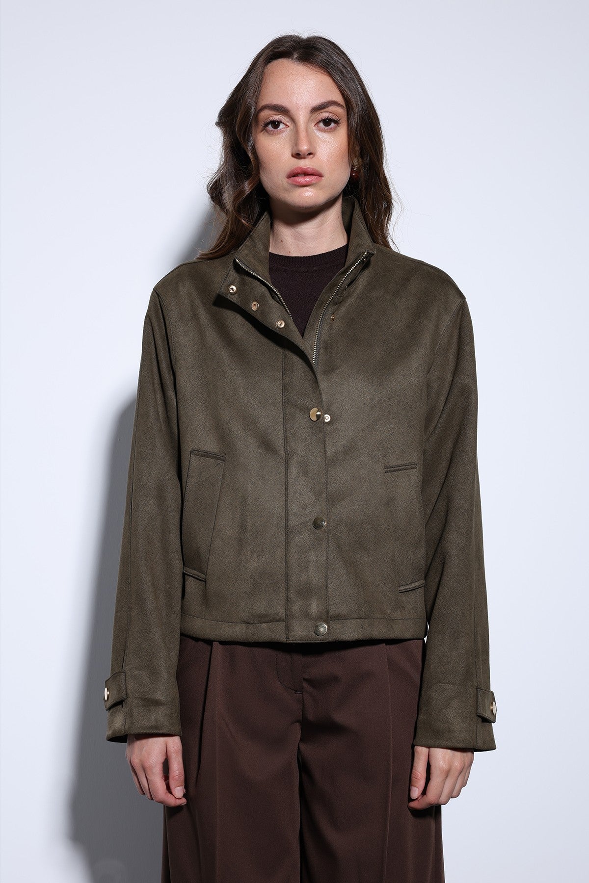 Antioch Suede Bomber Jacket
