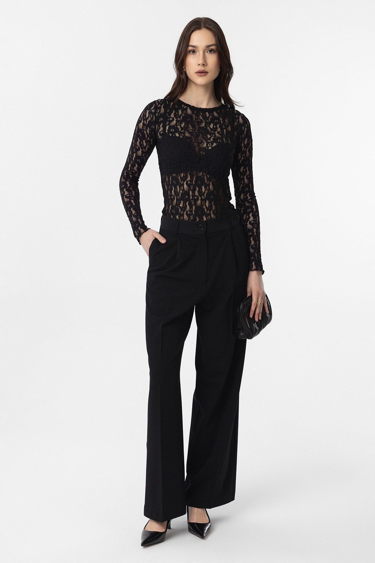 Antioch Lace Sheer Women's Top