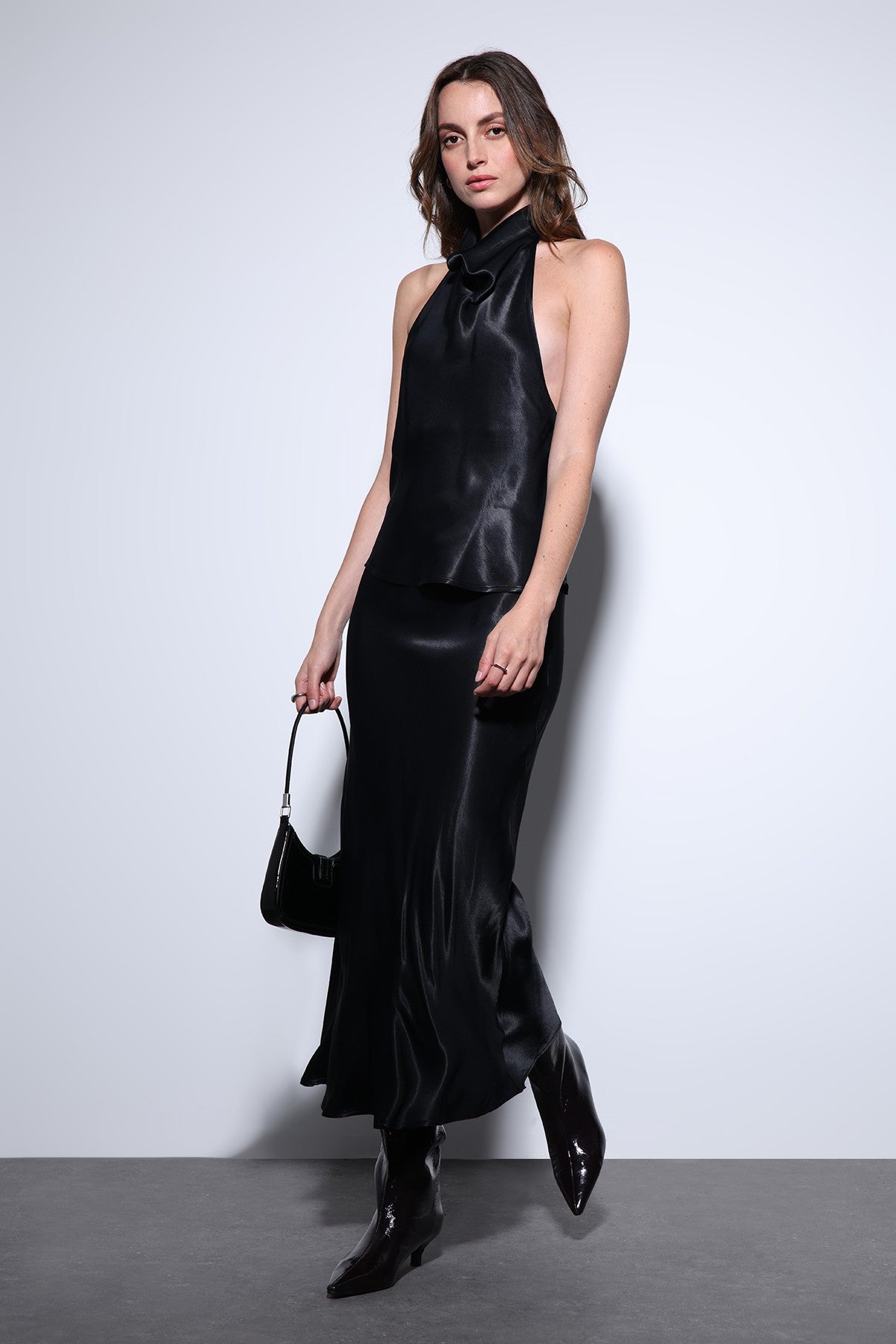 Antioch Satin Halter Top for Women