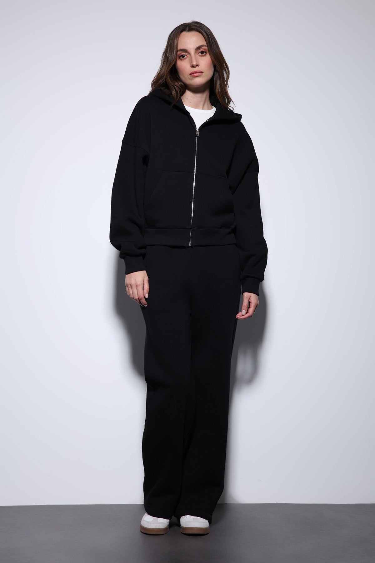 Antioch Women's Zipper-Front Hooded Sweatshirt