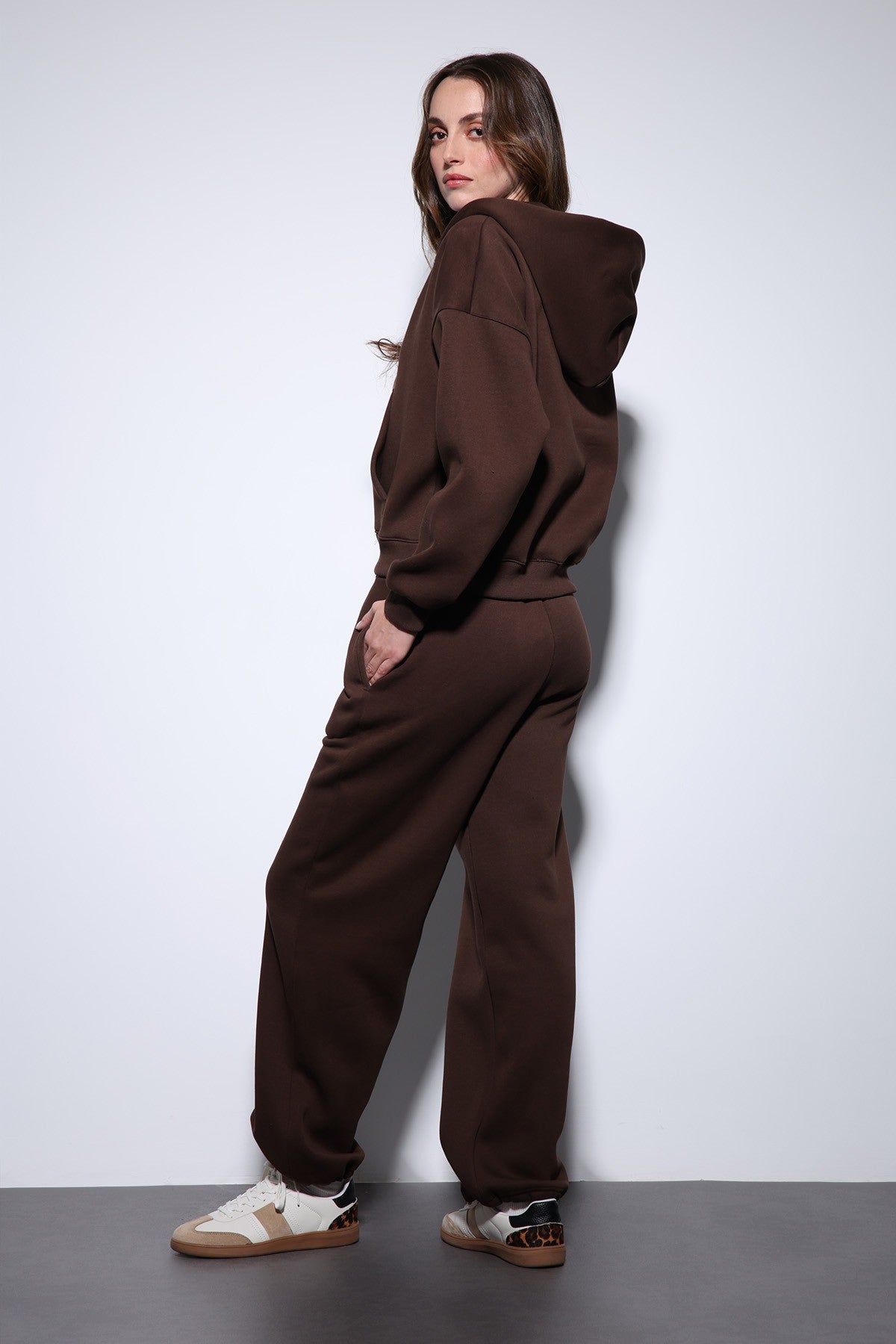 Antioch Women's Zipper-Front Hooded Sweatshirt