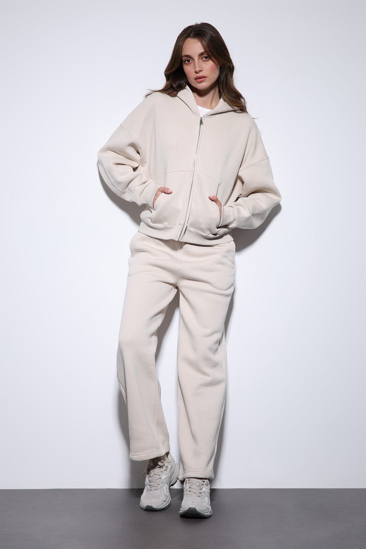 Antioch Women's Zipper-Front Hooded Sweatshirt