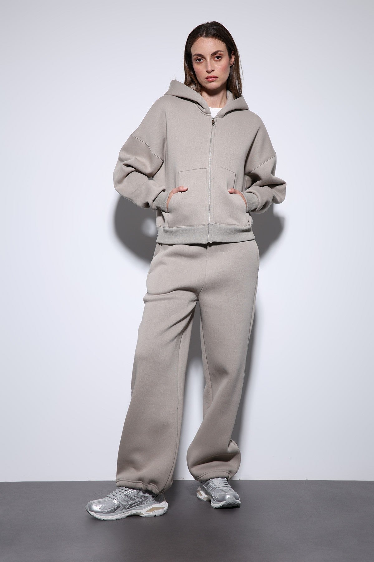 Antioch Women's Zipper-Front Hooded Sweatshirt