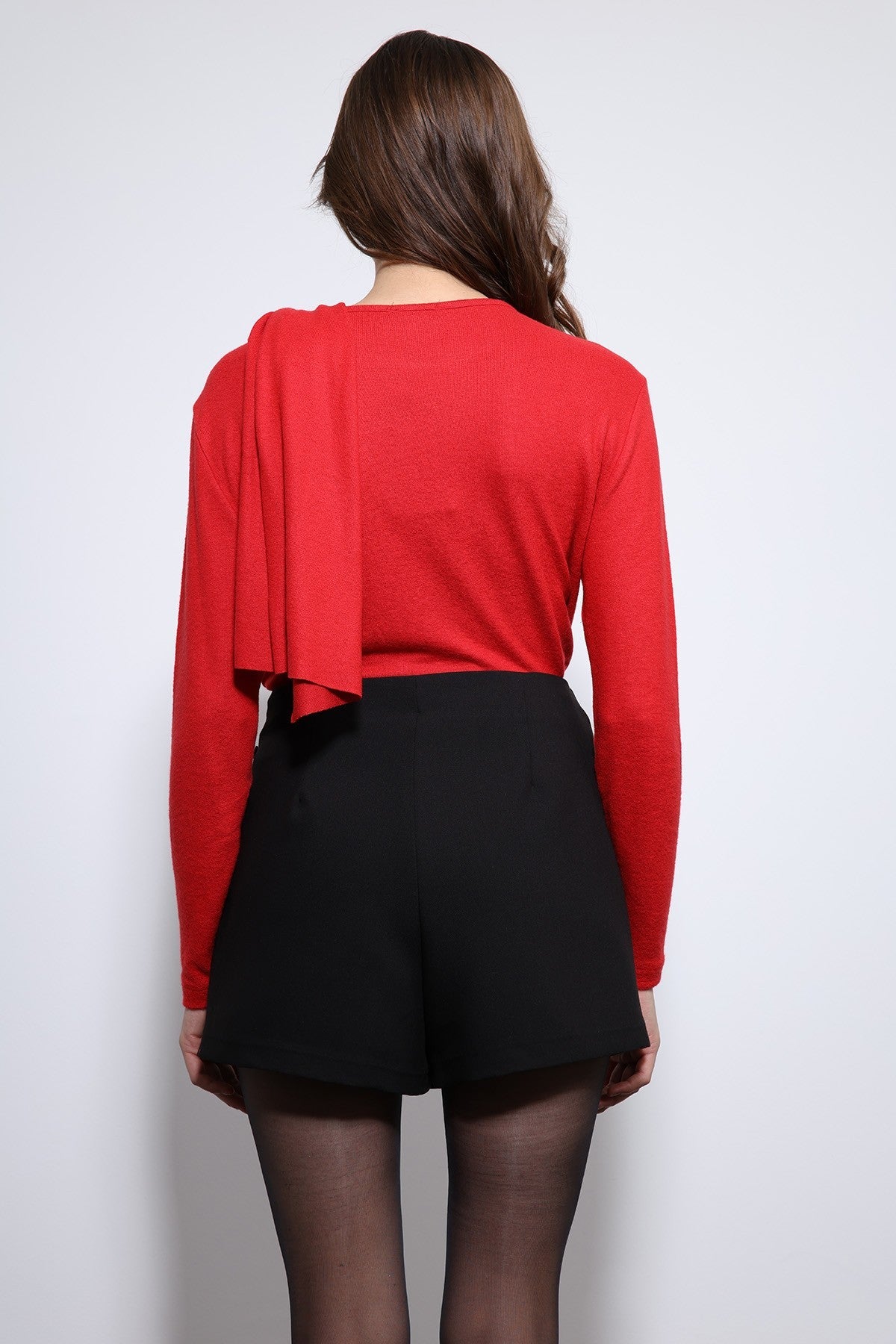 Antioch Draped Shawl with Detailed Top