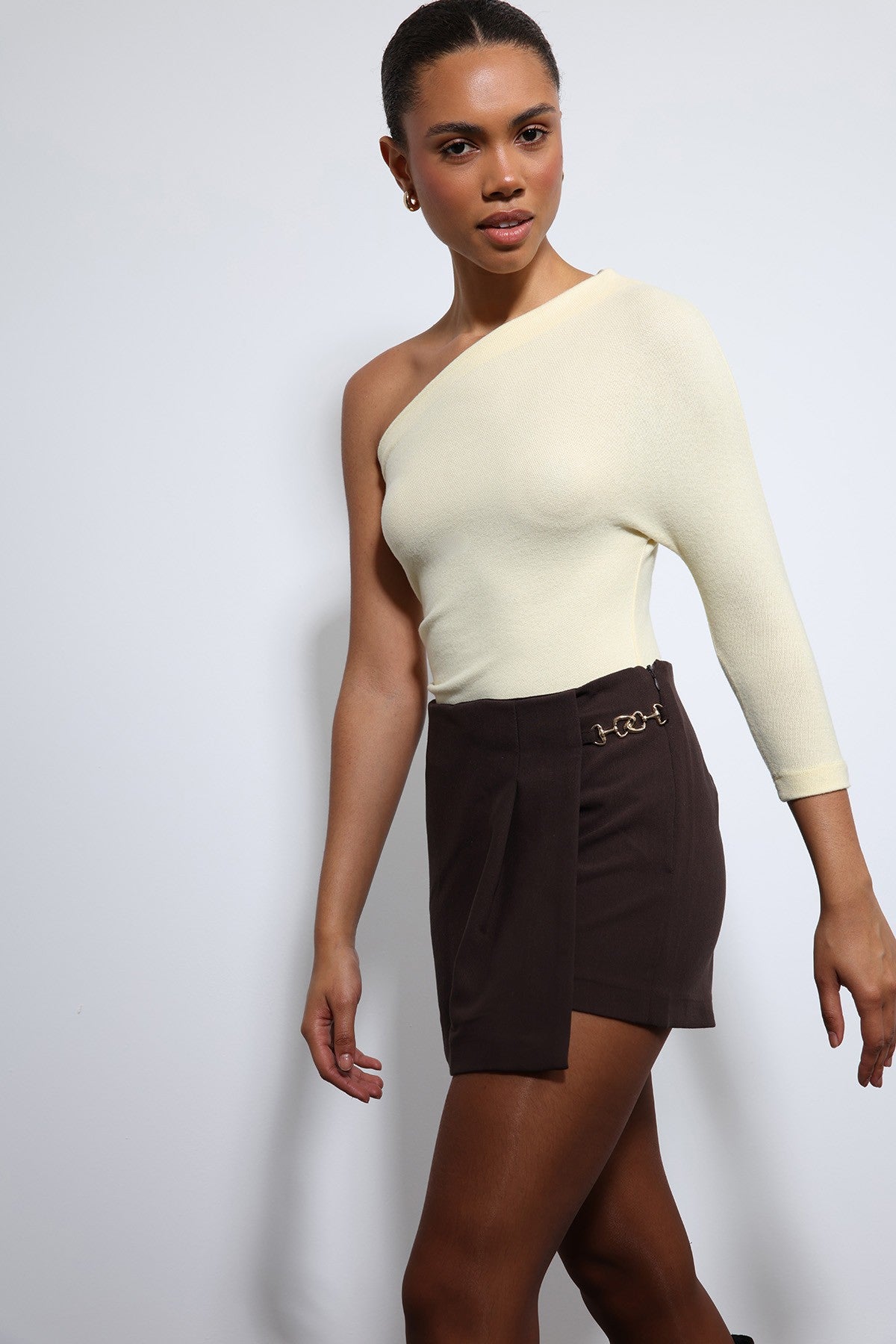 Antioch Asymmetrical Neckline Top