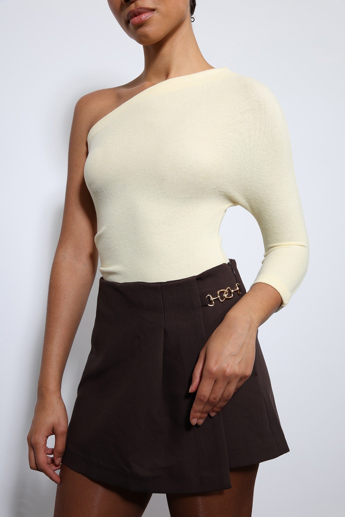 Antioch Asymmetrical Neckline Top