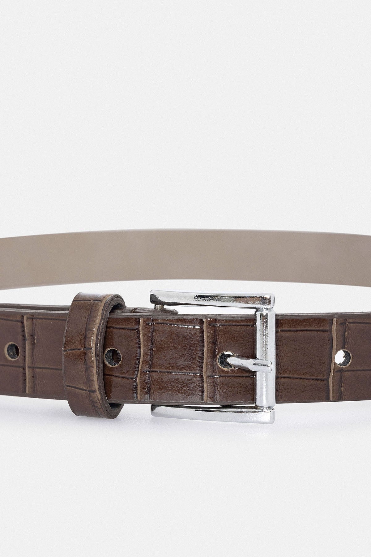 Antioch Crocodile-Look Women's Belt