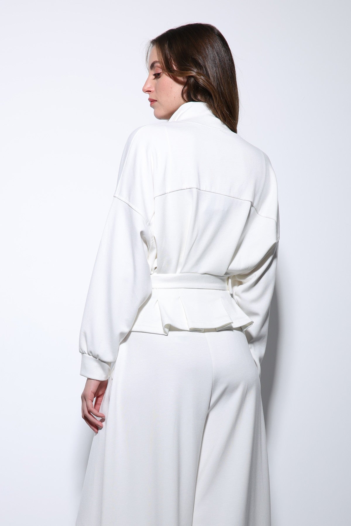 Antioch Belted Wide-Leg Pants Suit