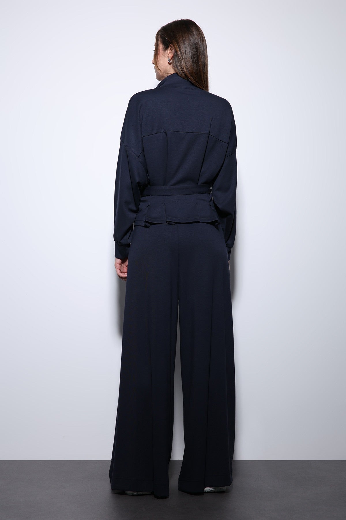 Antioch Belted Wide-Leg Pants Suit