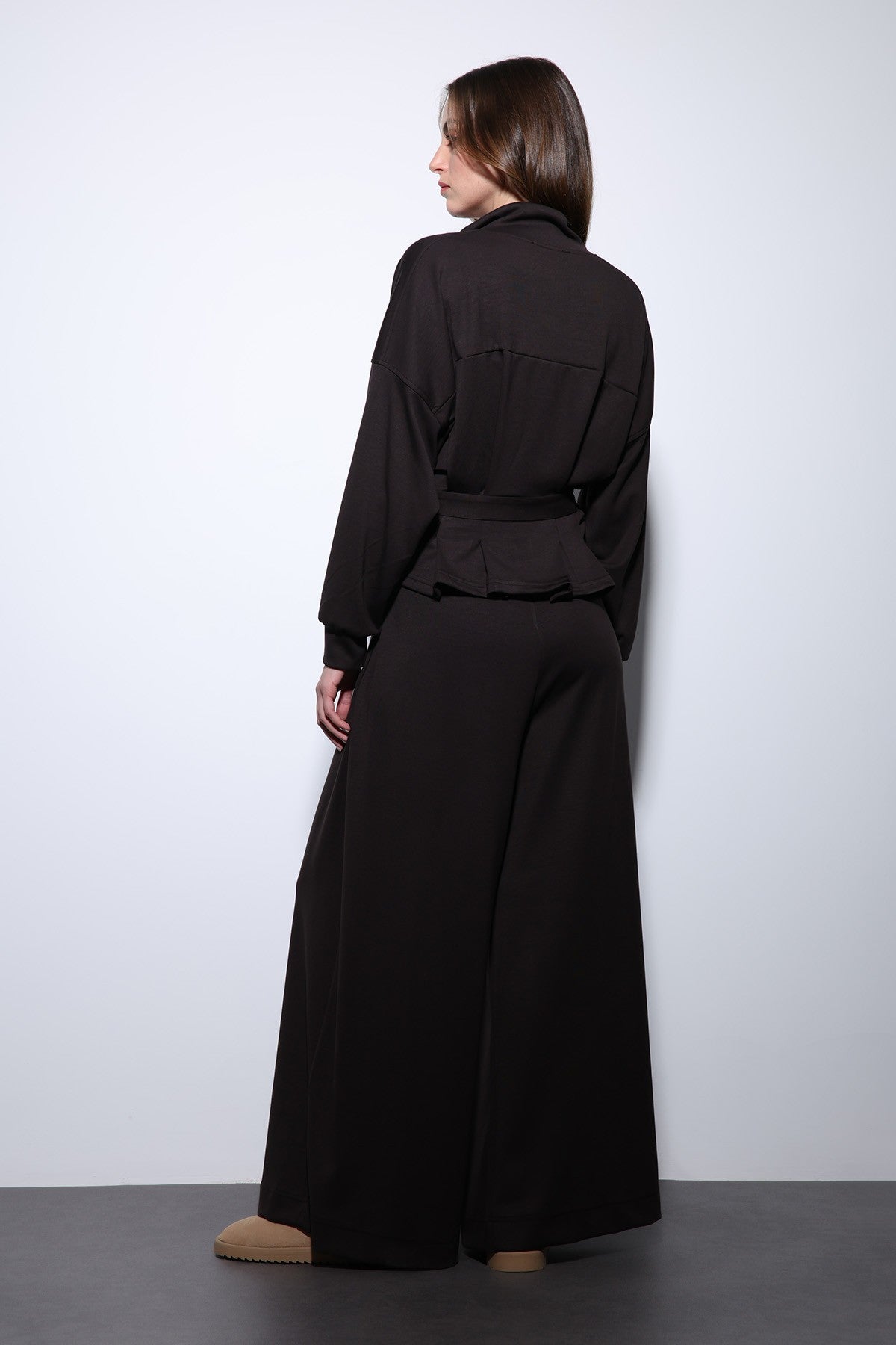 Antioch Belted Wide-Leg Pants Suit