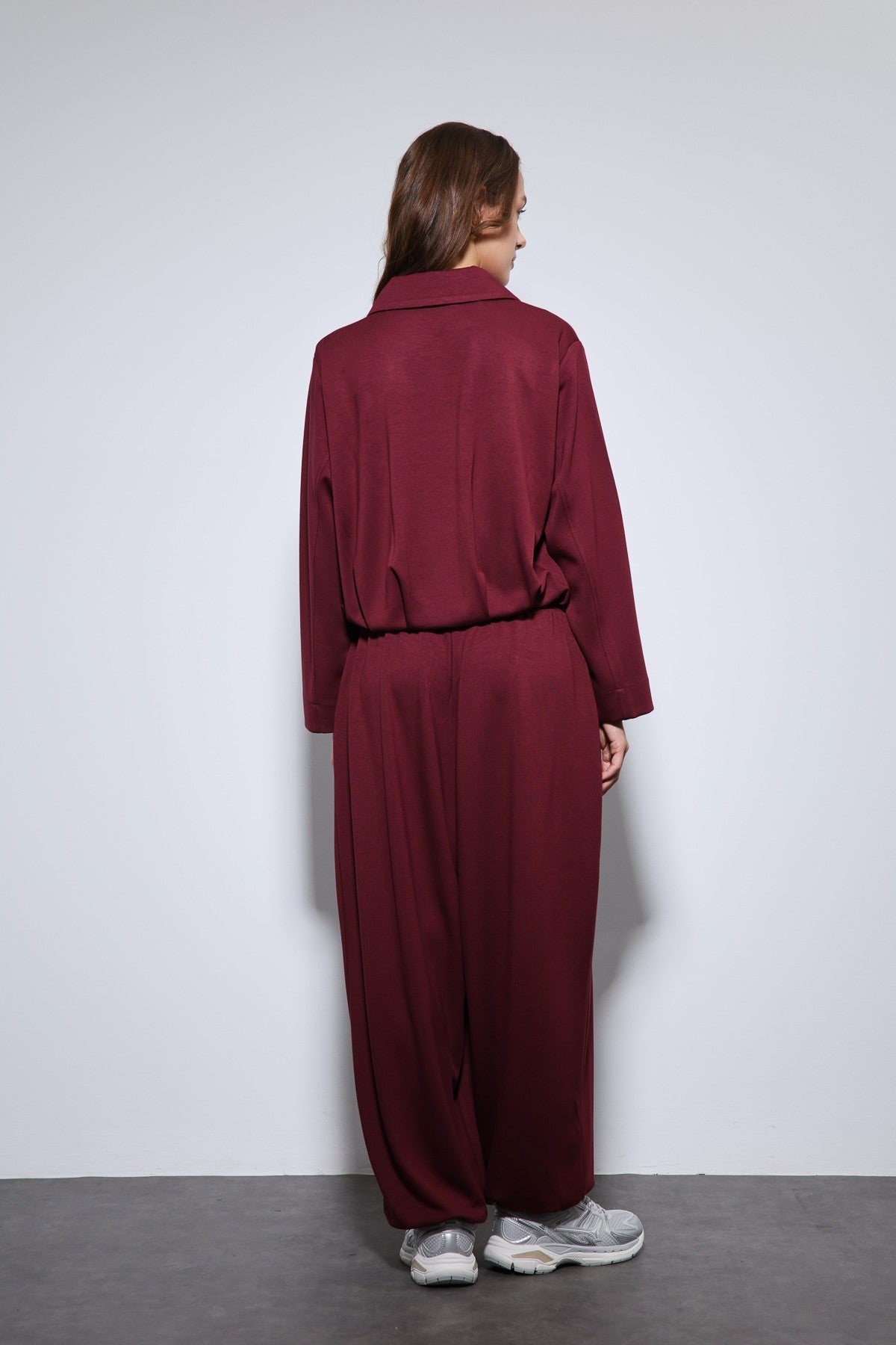Antioch Oversized Jacket and Elastic-Cuffed Pants Sweatsuit Set