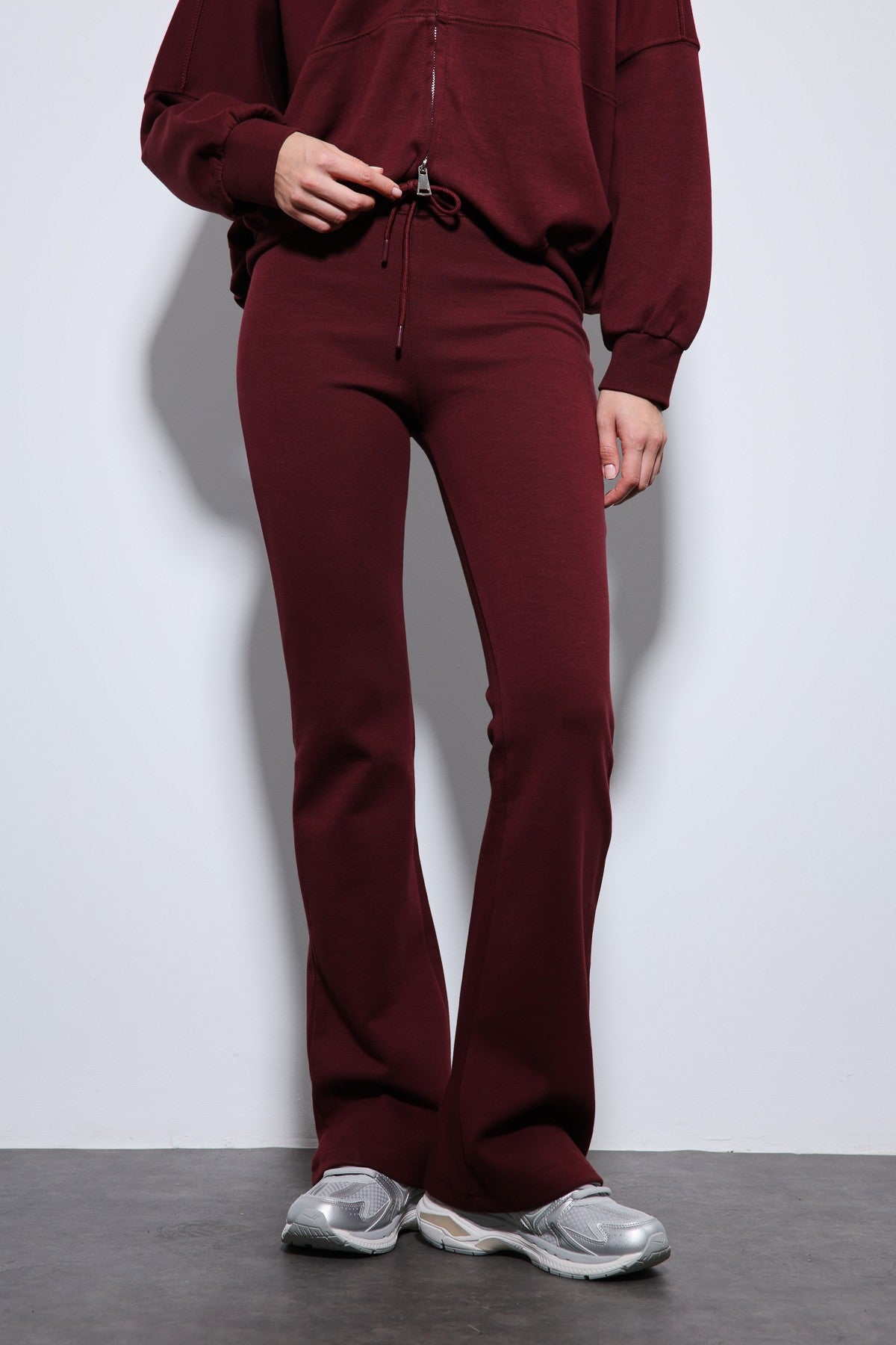 Antioch Bomber Jacket and Flared-Leg Sweatpants Set