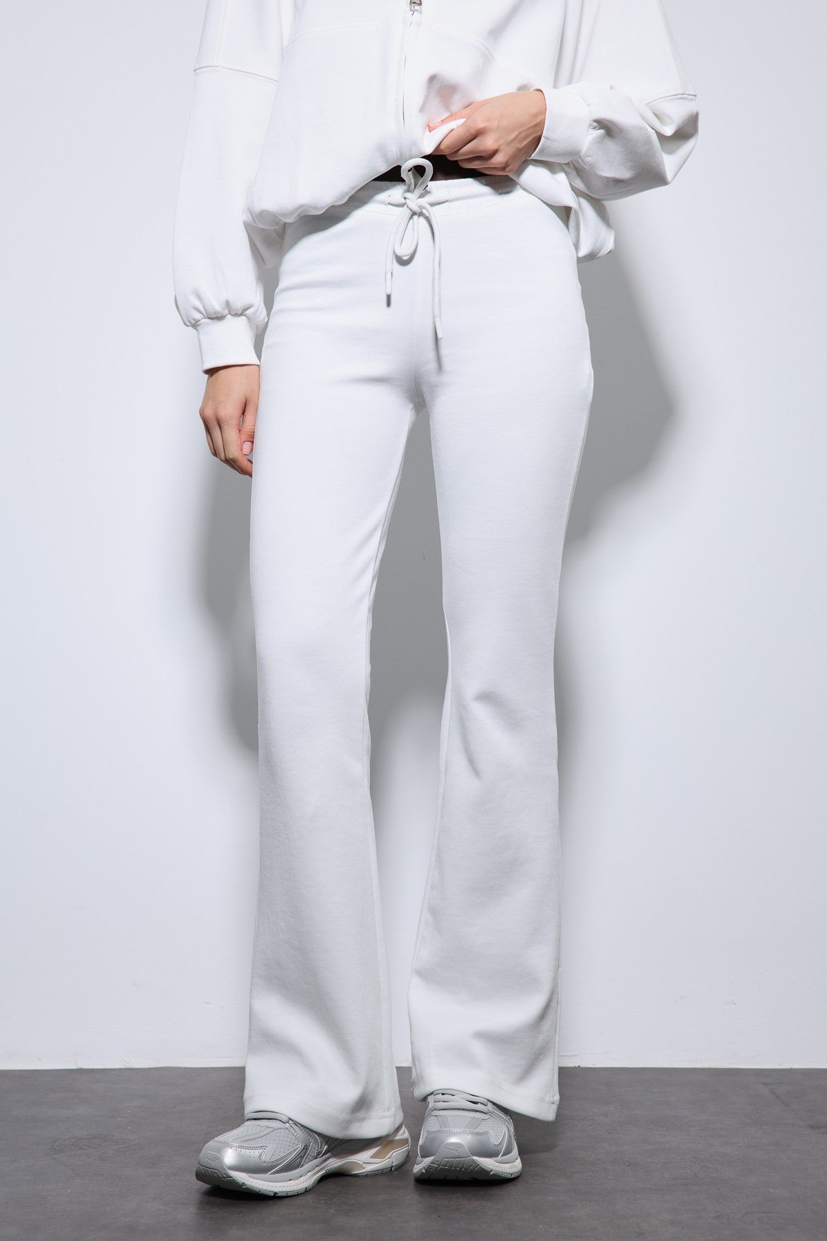 Antioch Bomber Jacket and Flared-Leg Sweatpants Set