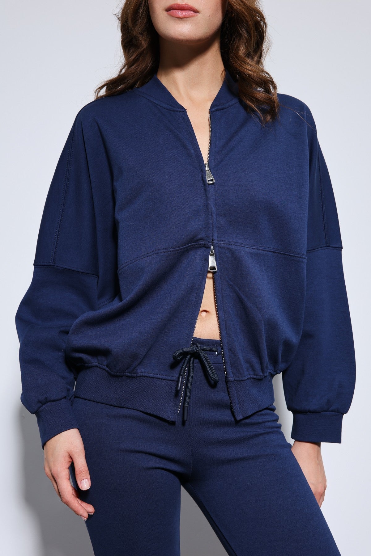 Antioch Bomber Jacket and Flared-Leg Sweatpants Set