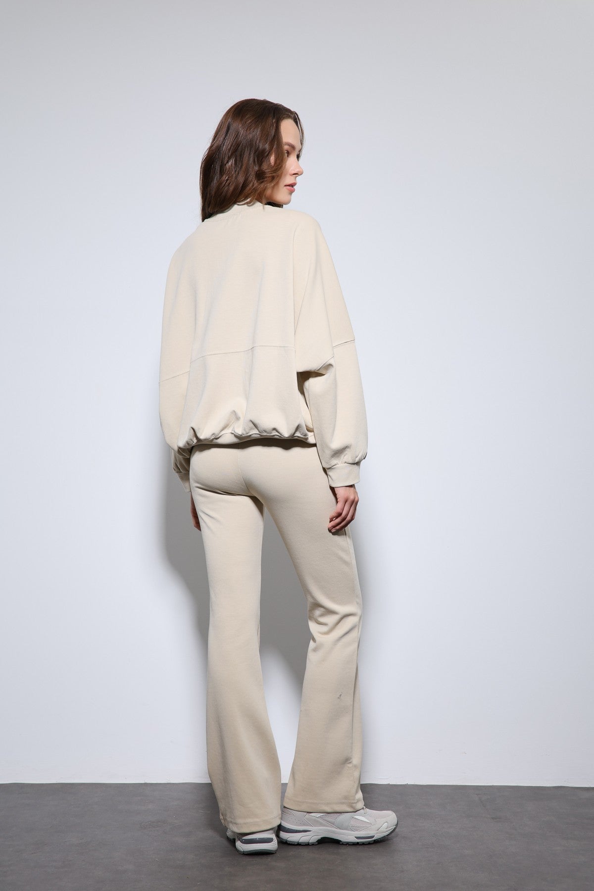 Antioch Bomber Jacket and Flared-Leg Sweatpants Set