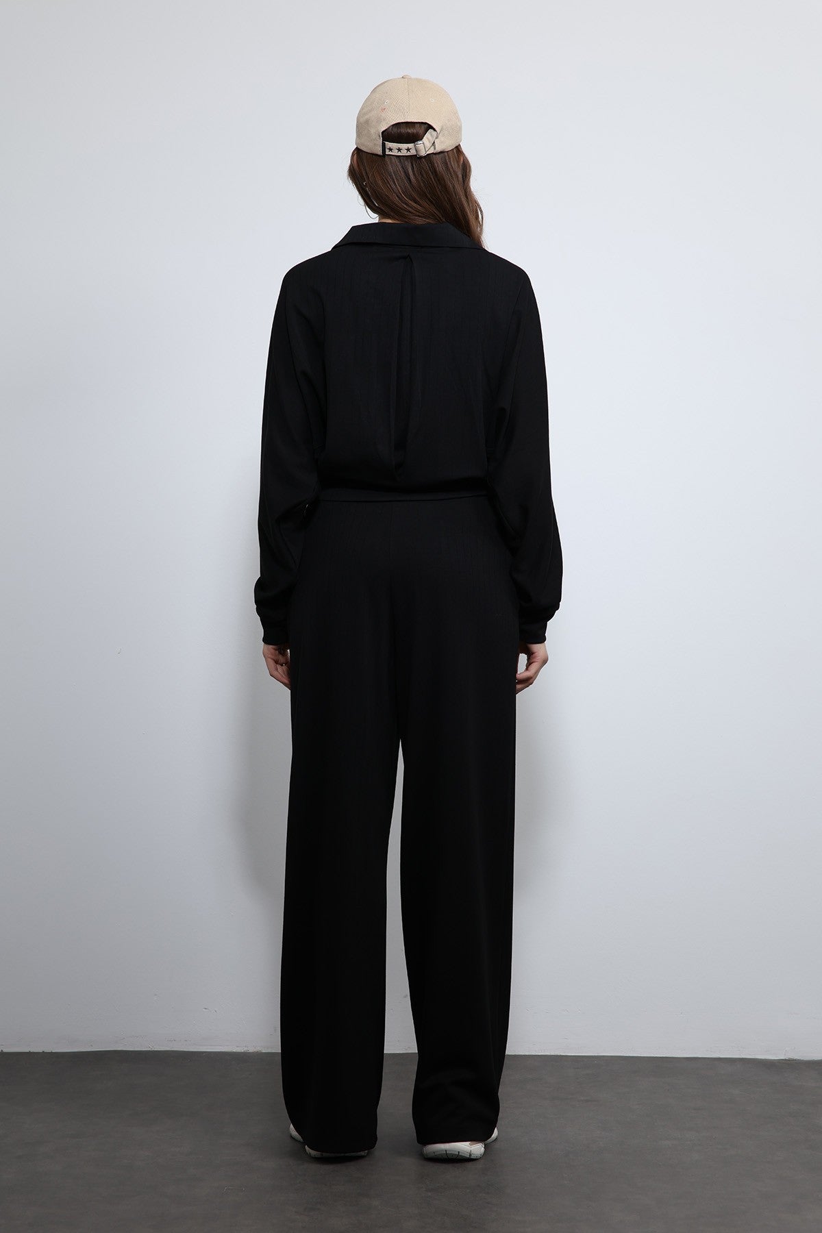 Antioch Wide-Leg Striped Sweatsuit