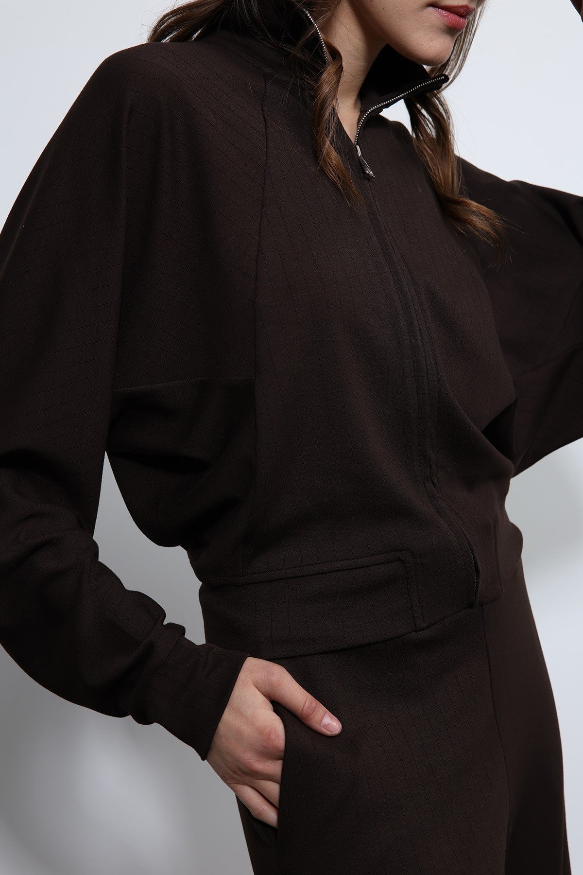 Antioch Wide-Leg Striped Sweatsuit