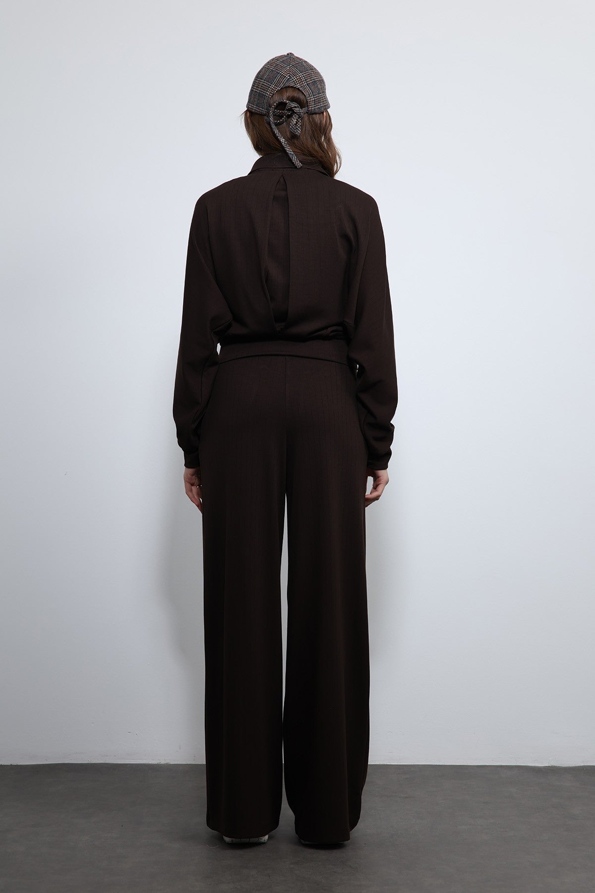 Antioch Wide-Leg Striped Sweatsuit