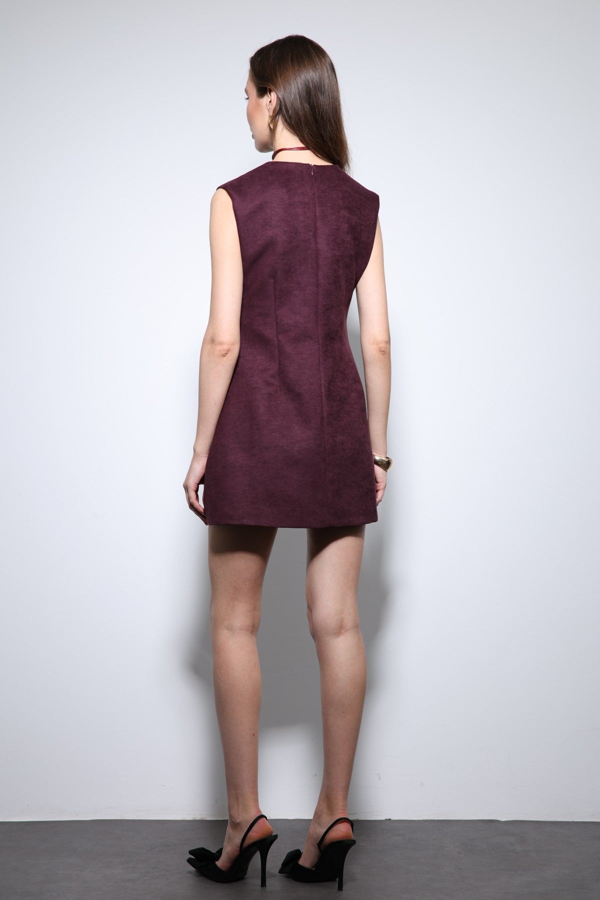 Antioch Low-Cut Short Dress