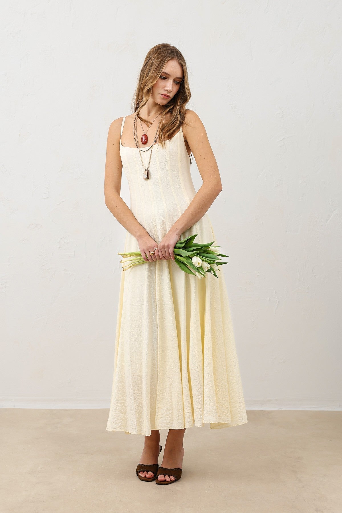 Antioch Flared Women's Midi Dress