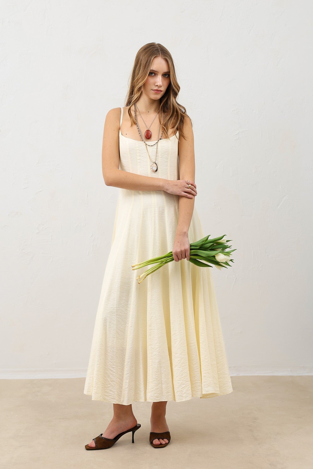 Antioch Flared Women's Midi Dress