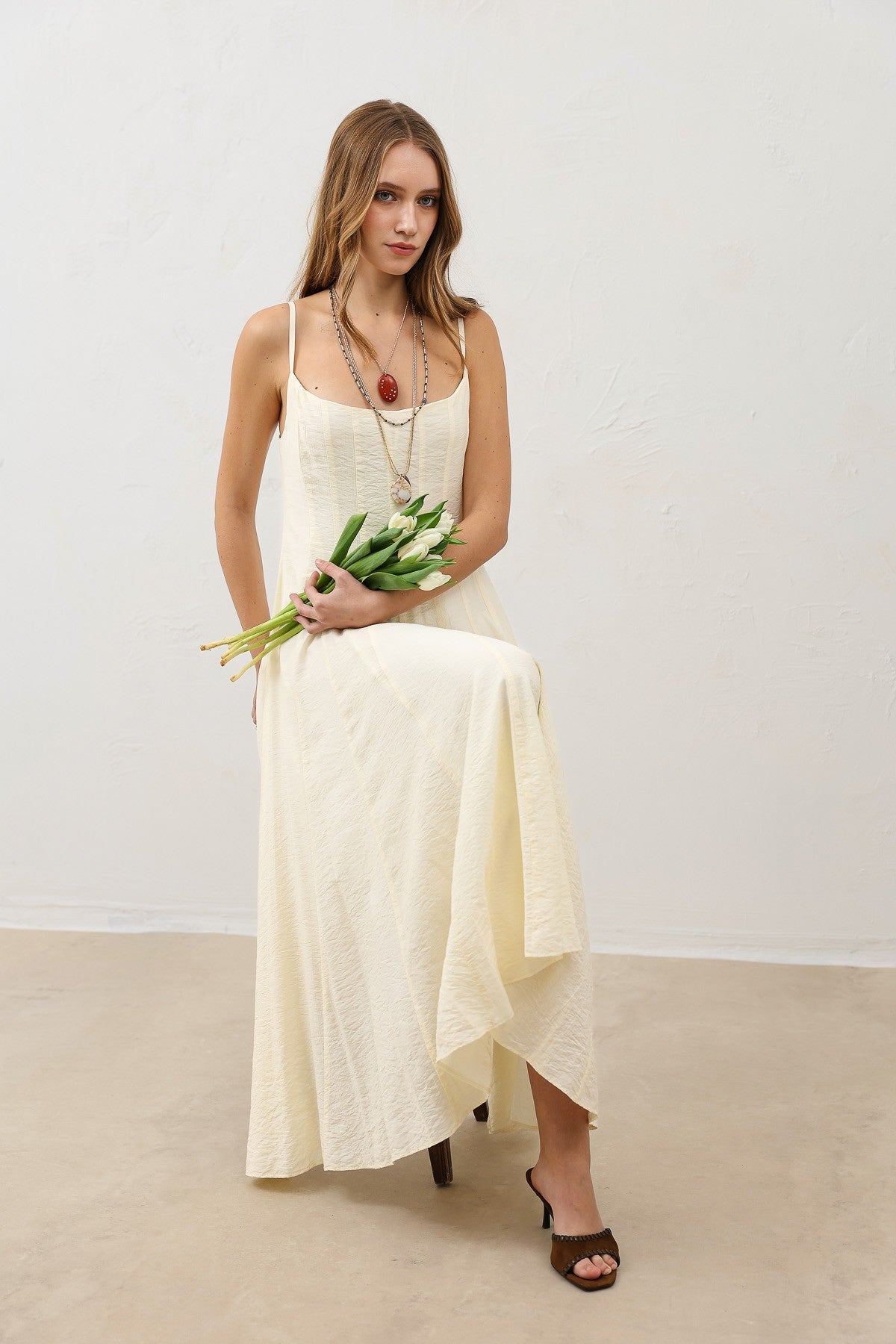 Antioch Flared Women's Midi Dress