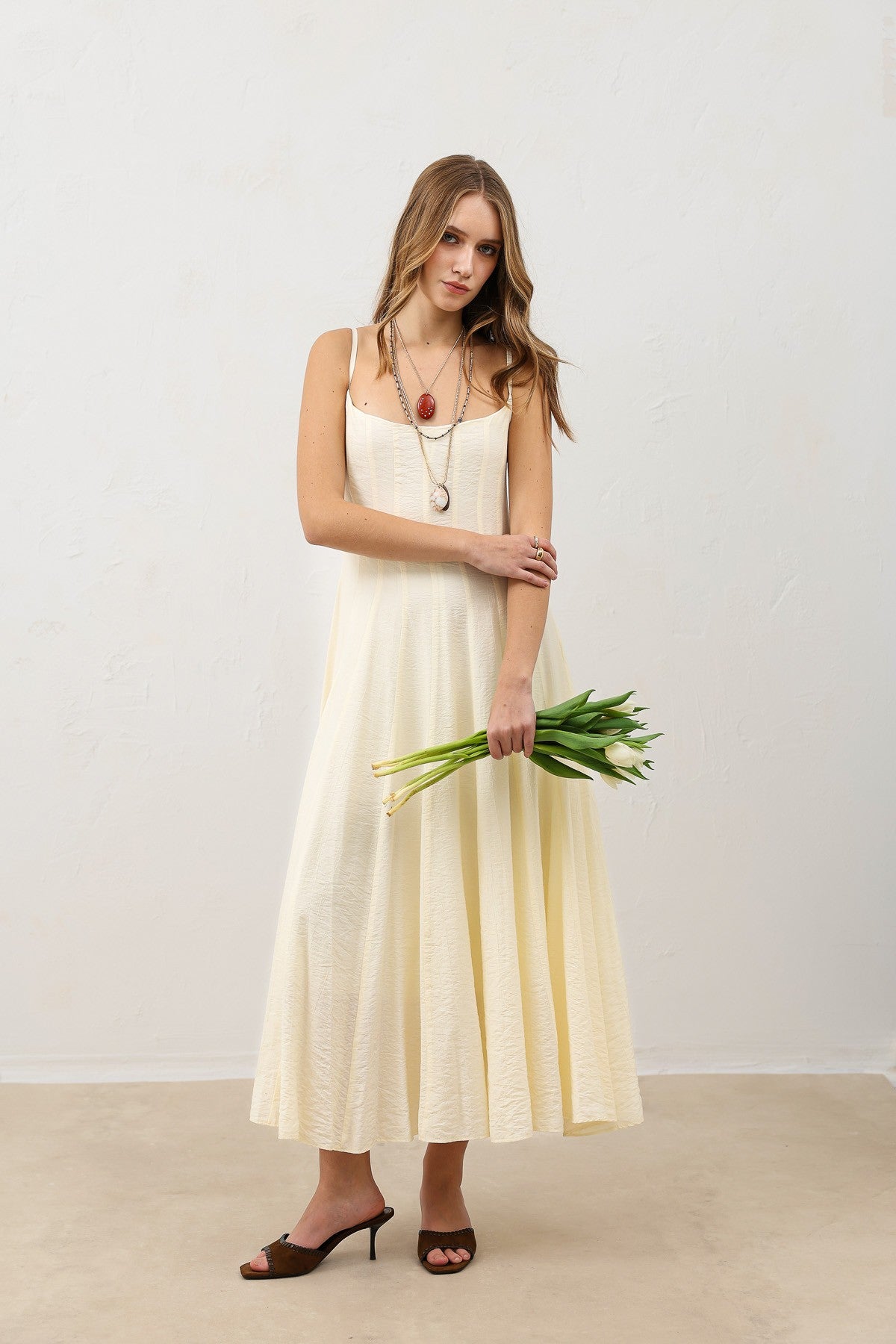 Antioch Flared Women's Midi Dress