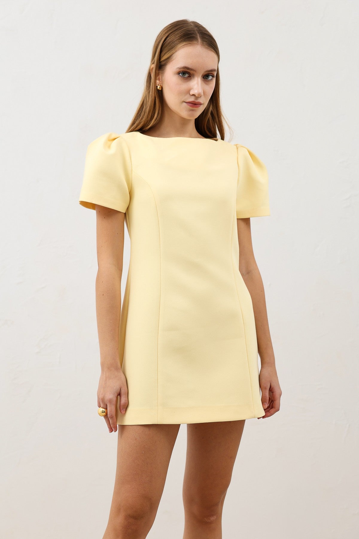 Ruffled Short Women's Dress