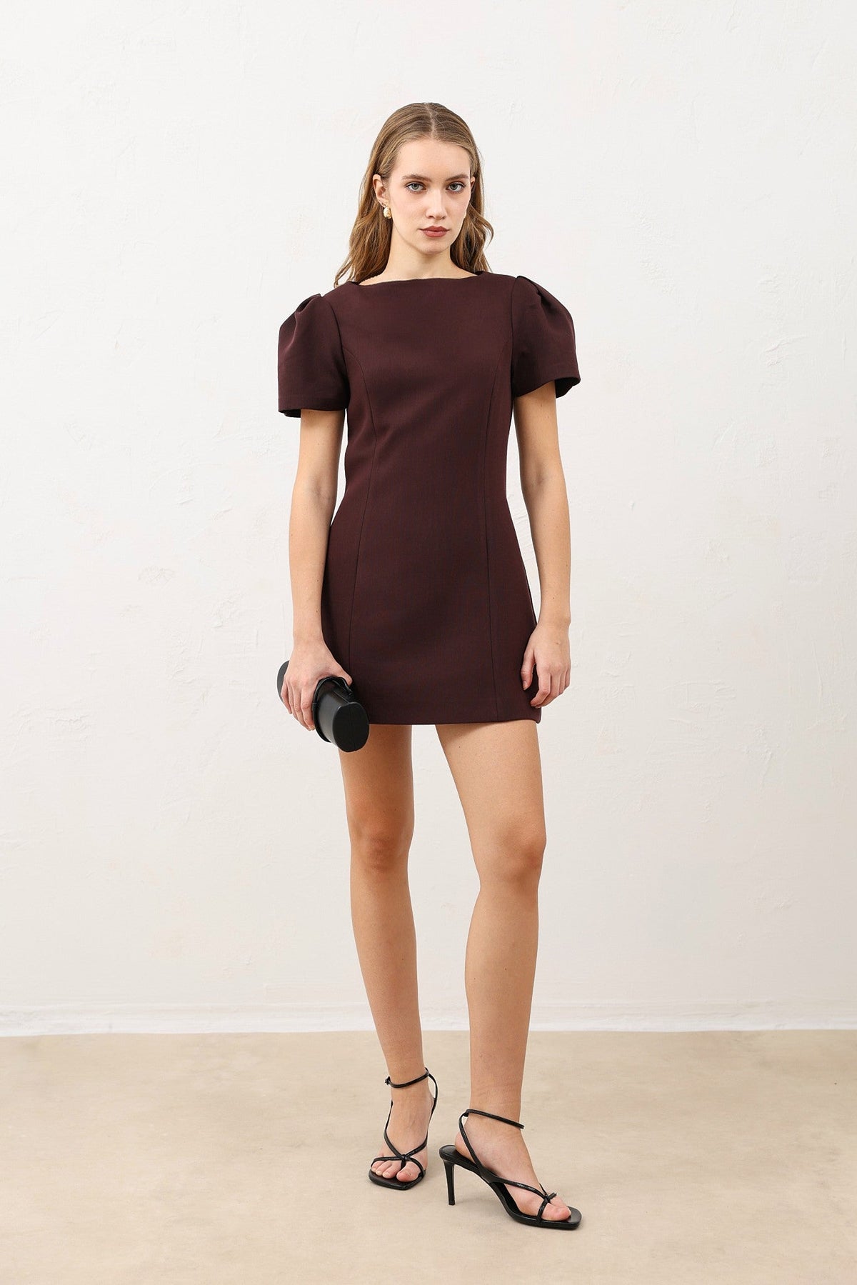 Ruffled Short Women's Dress