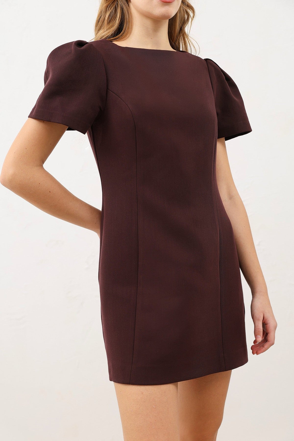 Ruffled Short Women's Dress