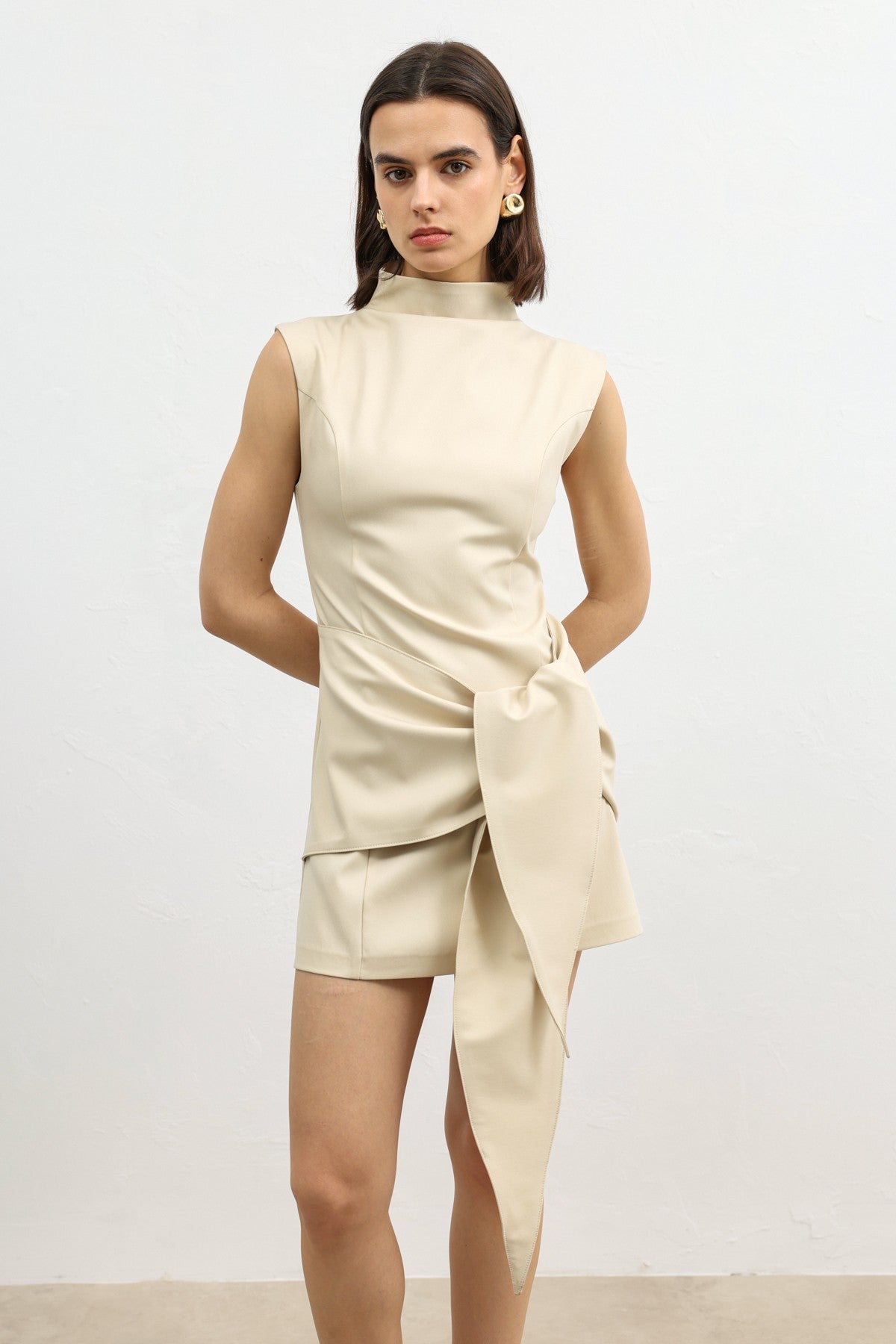 Antioch Belted Women's Mini Dress