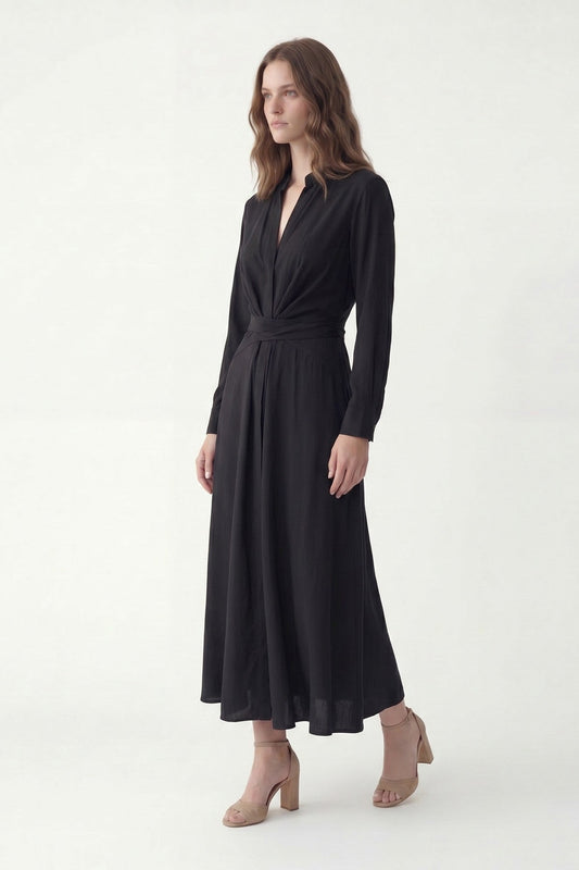 Antioch 100% Lyocell Women's Dress with Belt