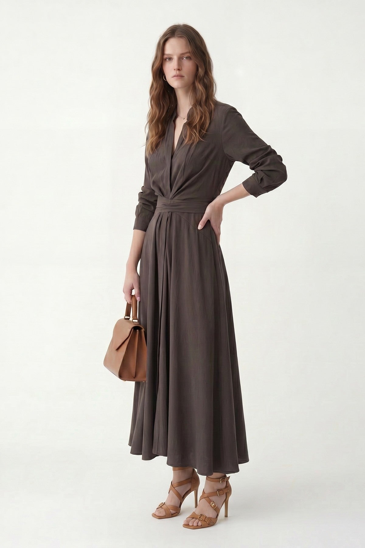 Antioch 100% Lyocell Women's Dress with Belt
