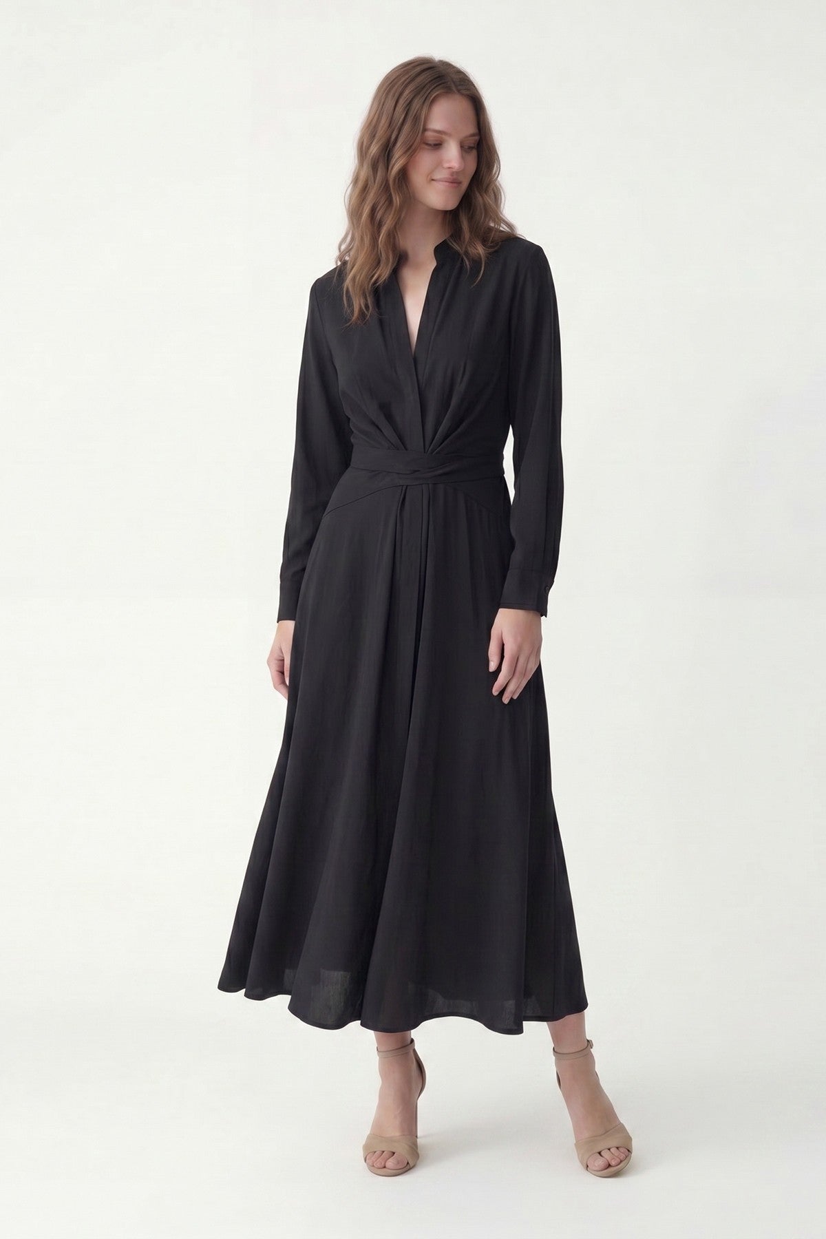 Antioch 100% Lyocell Women's Dress with Belt