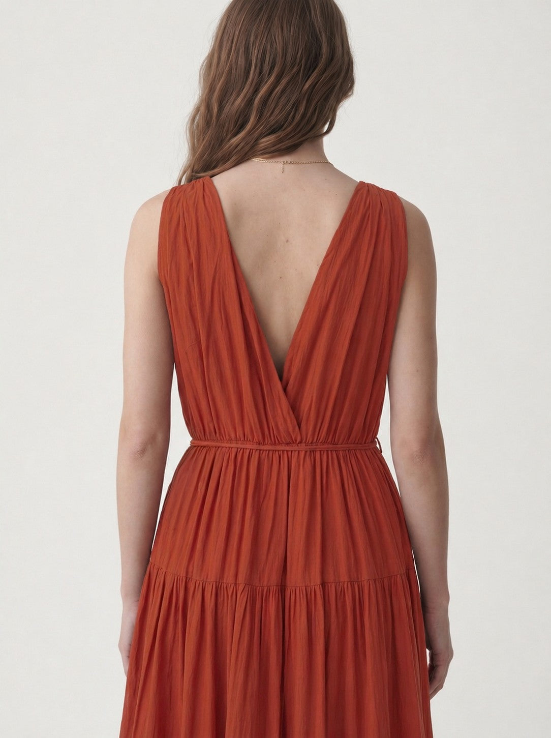 Vual Cotton Women's Midi Dress