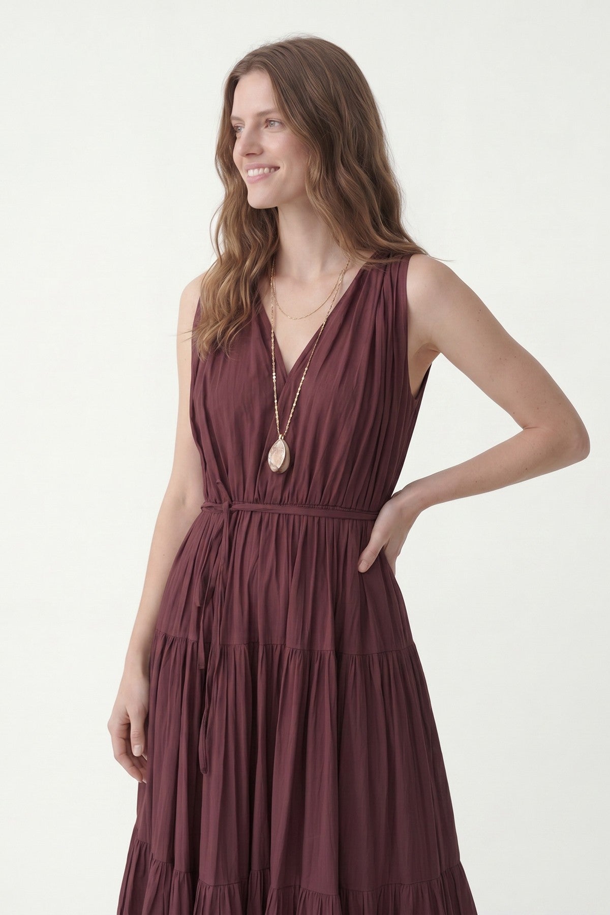 Antioch Vual Cotton Women's Midi Dress