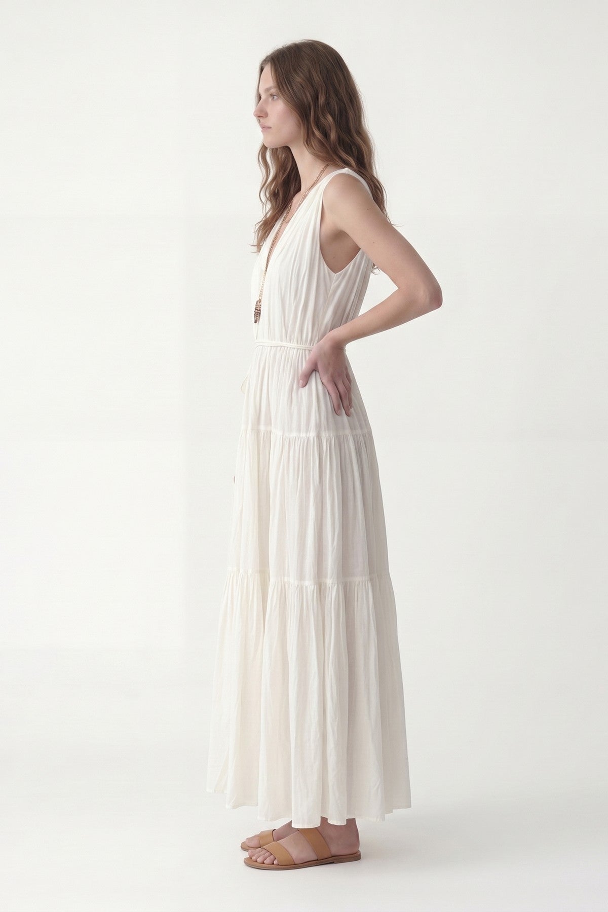 Antioch Vual Cotton Women's Midi Dress